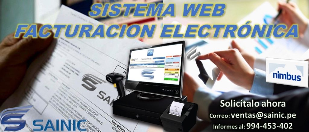 Sistema De Facturacion Electronica Sainic 2869